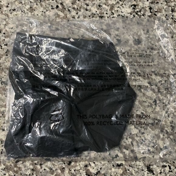 J Crew Ribbed High Rise Cheeky Bikini Bottom Black BE808 S - Picture 7 of 8